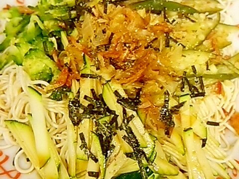 野菜たっぷり・とうふそうめん風